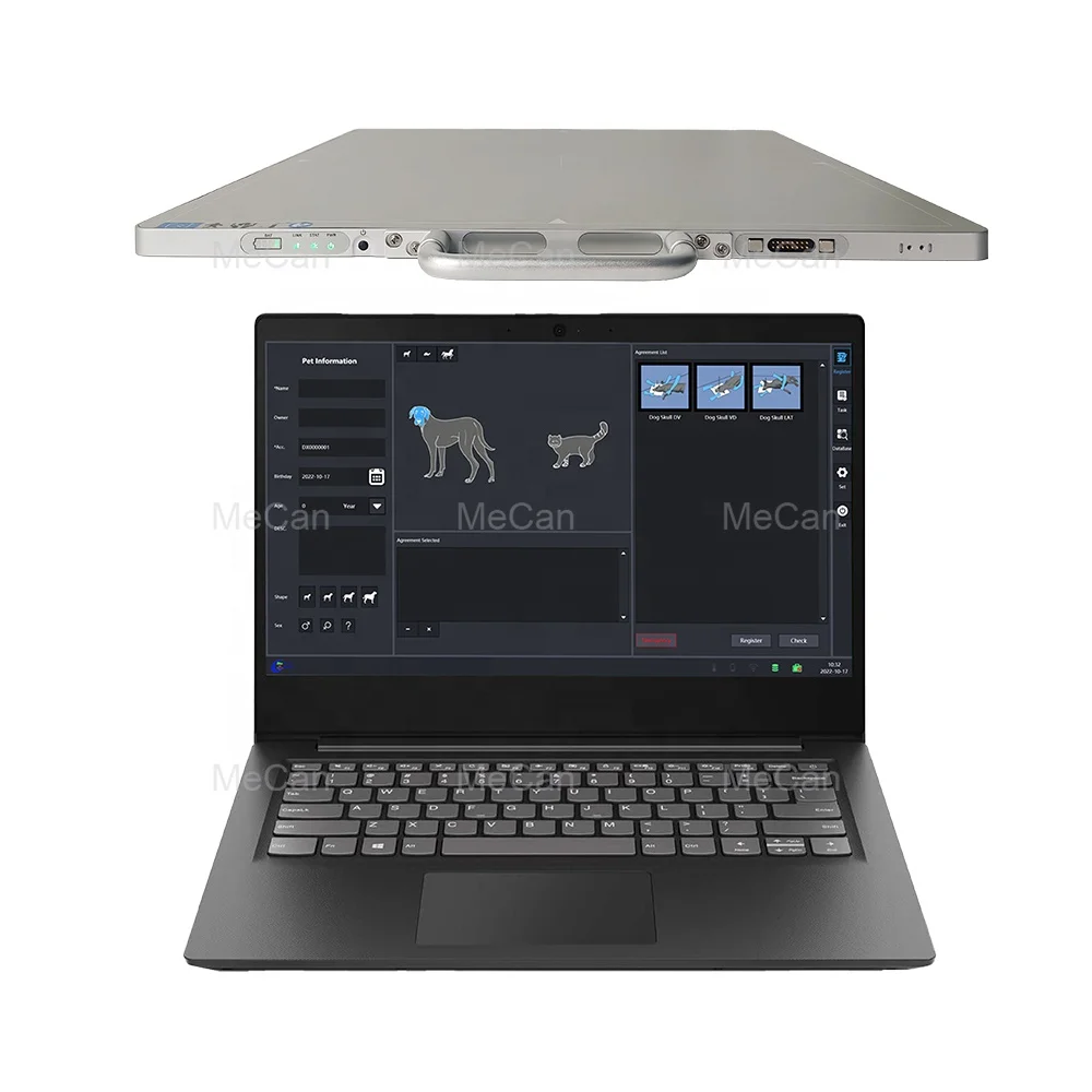 Беспроводной DR рентгеновский пластина CR система управления медицинский цифровой рентгеновский ветеринарный плоский X-Ray детектор