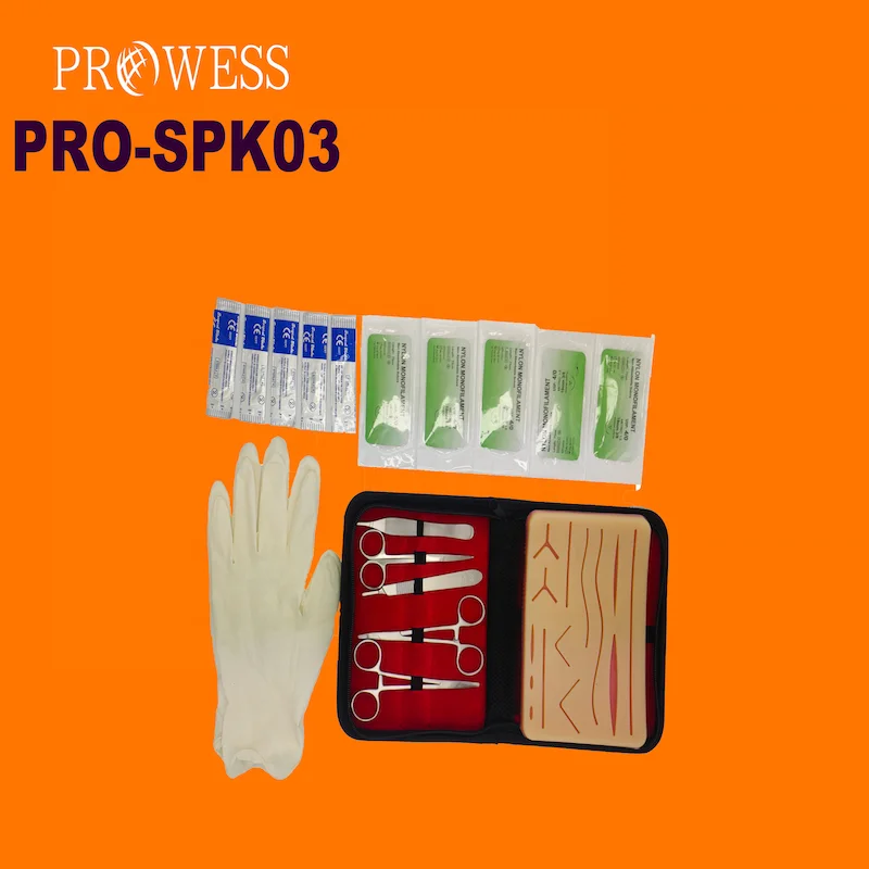 PRO-SPK03 High Quality Suture Practice Kit Direct Factory Price Medical Anatomical for Medical Teaching