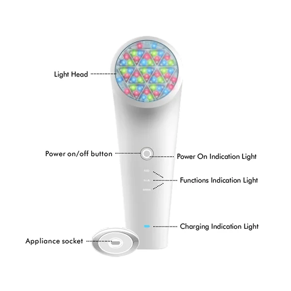 2022 New multifunctional tricolor laser beauty instrument for home use