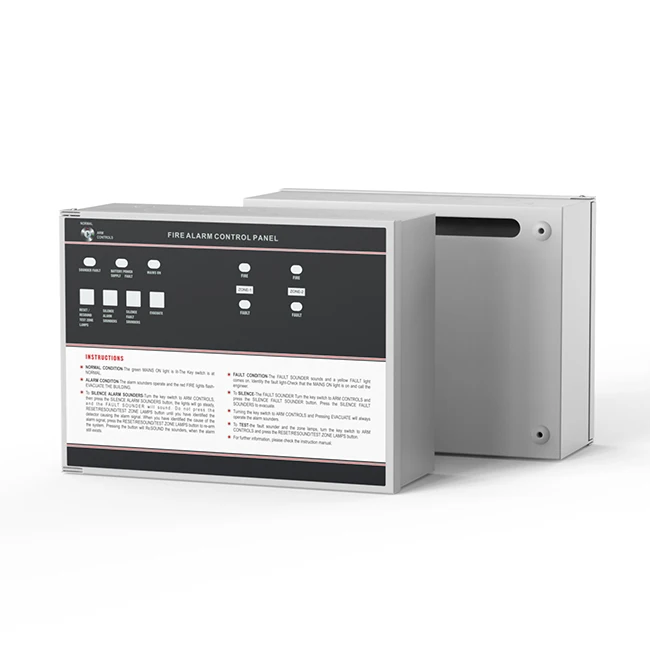 New Launch Mini CP100 2 Zone 4 zone 8 zone Conventional FACP Fire Alarm Control Panel Systems