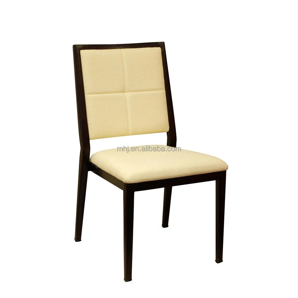 Antique Style Customized Wood Imitated leather Dining Chair Stackable Wood Dining Chair For Restaurant