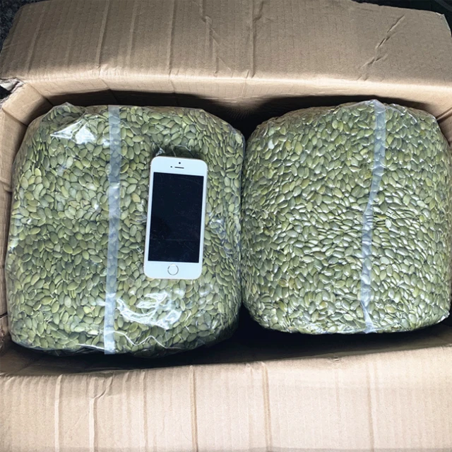 Семена зеленой тыквы, зерна тыквы в вакуумной упаковке (1600494138205)