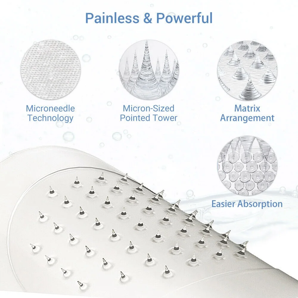 Micro Dart Patch Custom Eye Patches Antiwrinkle With Microneedle Collagen Micro-needle Eye Patches