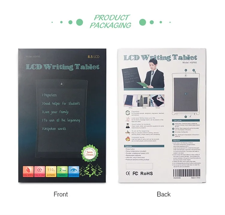 8 5 дюймовая многоцветная ЖК-доска Howshow для письма подарок детей