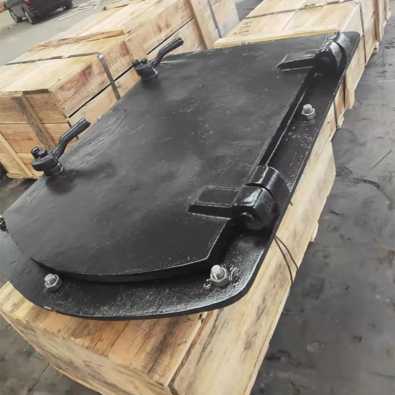 Заводская поставка, чугунная печь, дверная решетка, механический Стокер для бойлера горячей воды