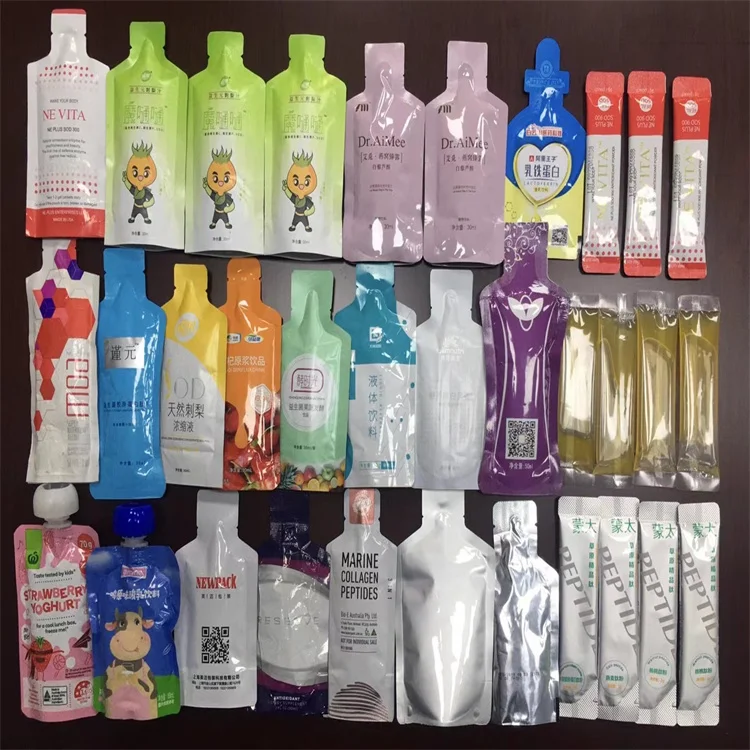 Automatic Liquid Pouch Packing Machine Liquid Filling Sealing Machine Plastic,paper Packaging Form The Reel