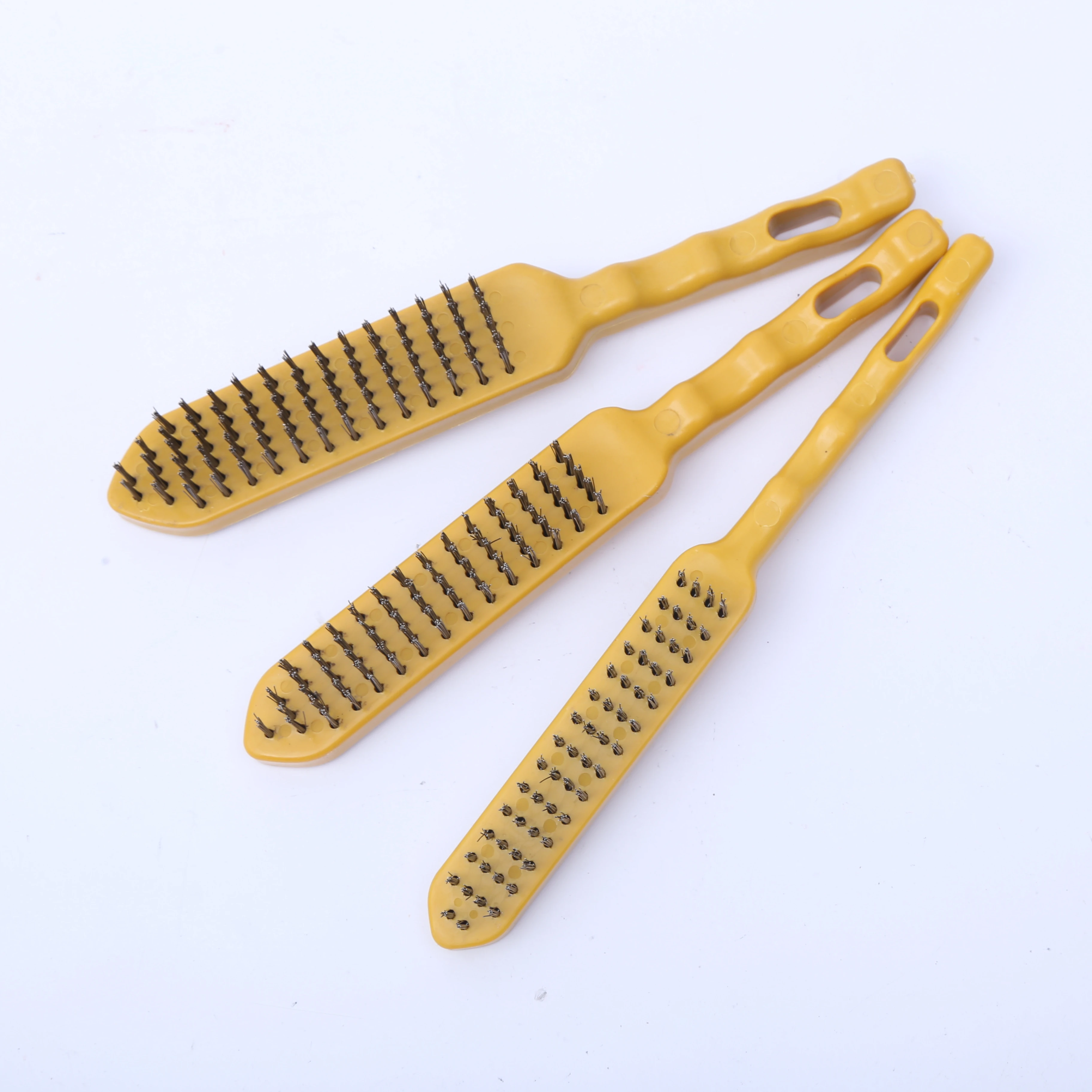 Suppliers Plastic Handle Steel Wire Brush Carbon Steel Wire Brush
