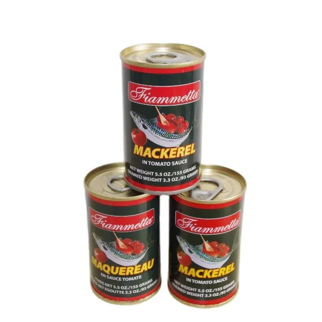 canned mackerel fish in tomato sauce