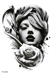 2019 New Designs Temporary Sticker Charming Tattoo For Women