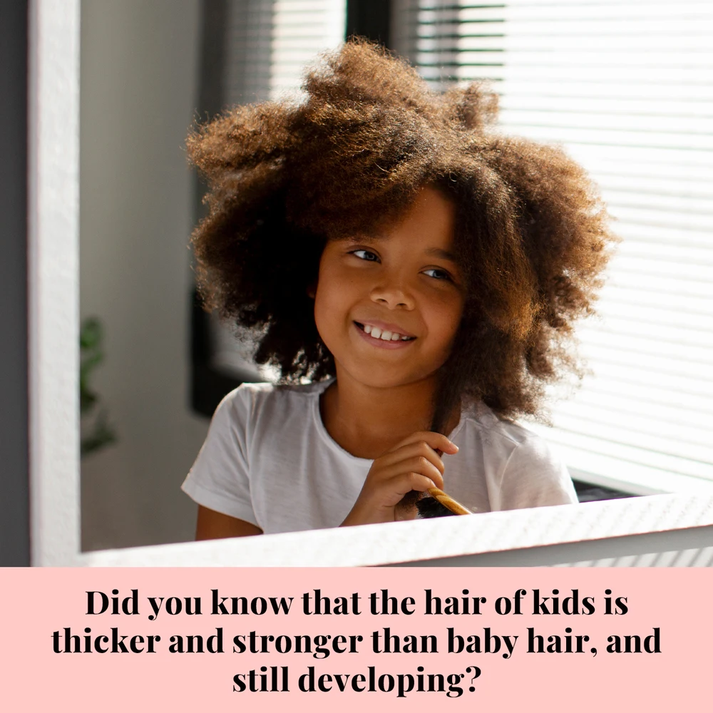 Фирменная торговая марка 2 в 1 масло ши влажный черный органический дети оставляют кондиционер для африканских вьющихся волос