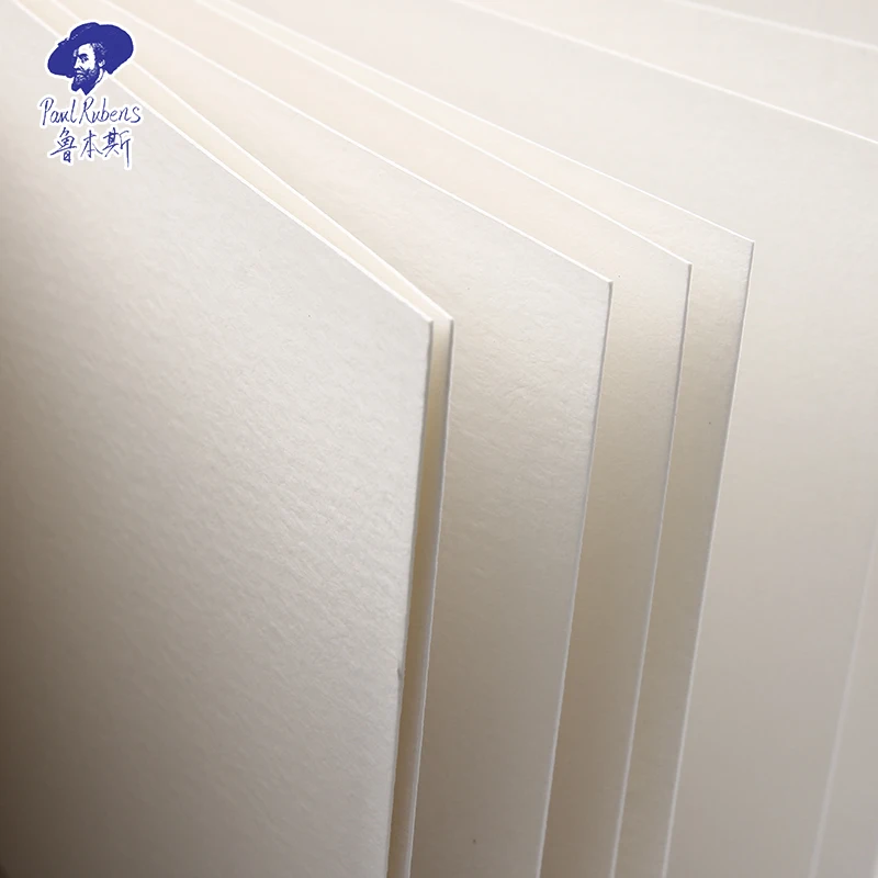 Paul Rubens Watercolor Paper Pad Book, Sketchbook, 20 Sheets (140lb/300gsm), 100% Cotton Artist Art Supplies for Mixed Media-16K