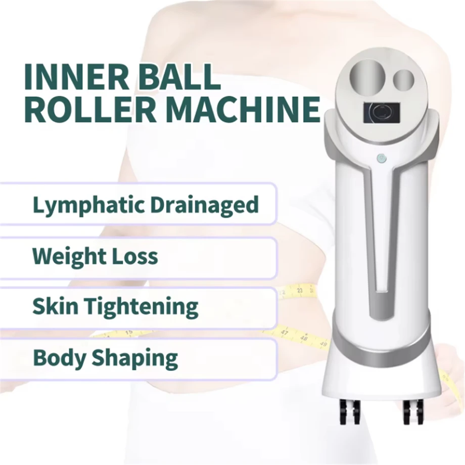 Professional Lymphatic Drainage Machine Face Massage Spheres 8d Body Slimming Machine / Inner Ball Roller Machine For Cellulite