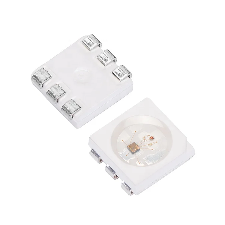  Оптовая продажа и розница WS2812 светодиодный чип 5050 RGB + WS2811 IC встроенный