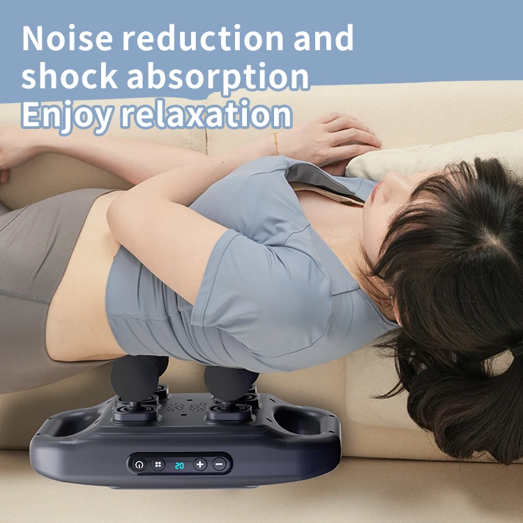 Type-C Handle Heated Warm Head Fascial Gun Muscle Massage Gun 30 speed Vibration Cordless Massager Deep Tissue Massage Gun