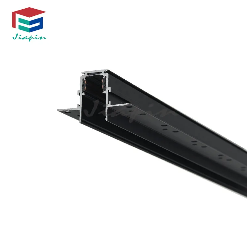 1M 2M 3M magnetic track light Frameless embedded wooden board  plaster 20mm magnetic track rail