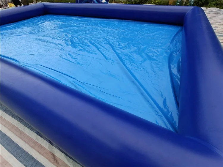 Customized Inflatable Swim Pool PVC Tarpaulin Water Slide Commercial Water Park Pools