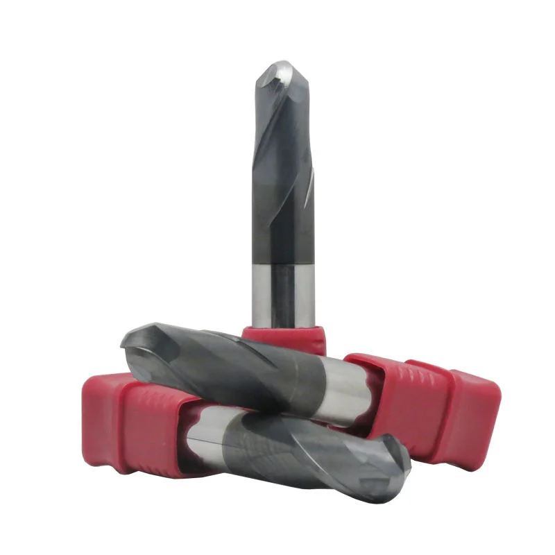 Custom CNC Coated  Ball Nose End Mill Cutter Straight Shank for High-Speed Router for Carbon Steel OEM & ODM Support