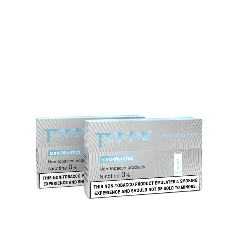 Tofre Manufacturer Menthol Flavor Heat Not Burn Sticks For Heat Device Heat Tobacco Herbal Sticks