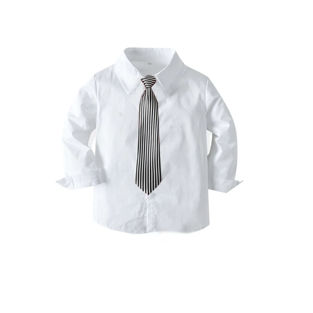 
Wholesale kids boys cool autumn gentleman vest with tie four-piece boys suits 