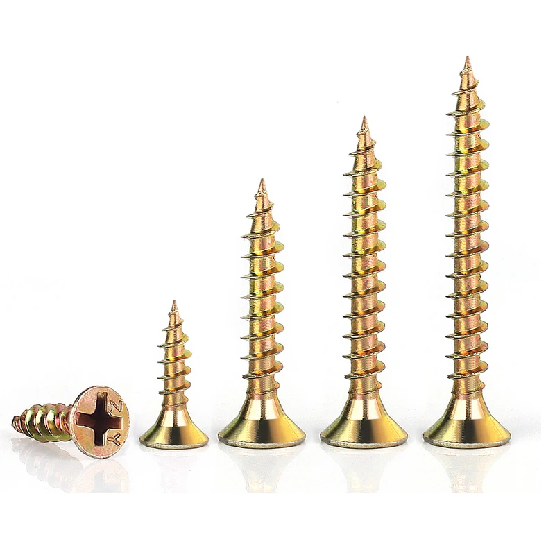 Cross Countersunk head Self tapping screw 0# 1# 2# 3# 4# 6# 7# 8# 10# 12# 2g 2.5g 3g 4g