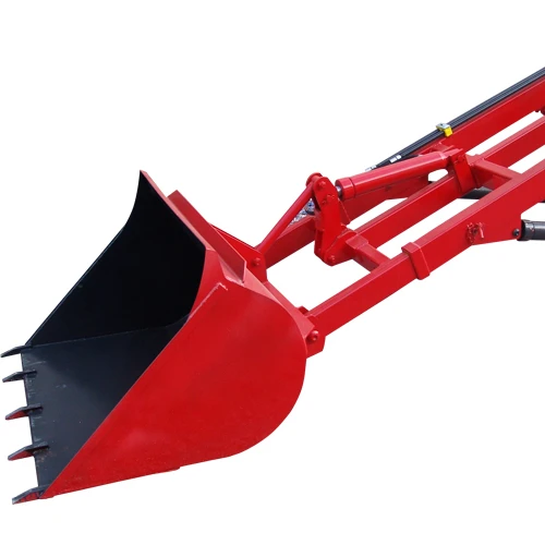 Tractor Loader Hydraulic Farm Tractor With Backhoe Bucket