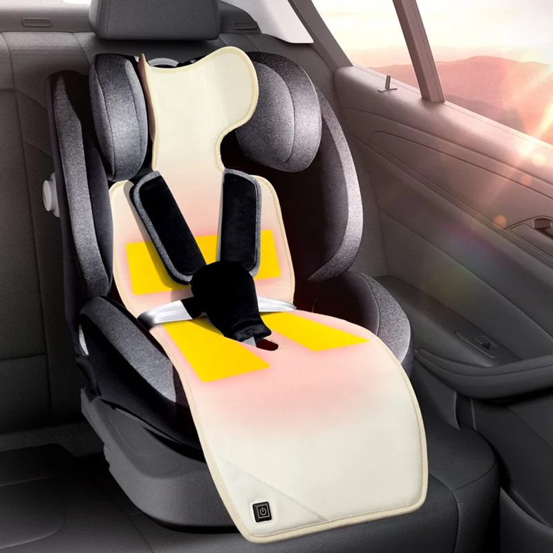 Anjuny Baby Highchair Strollers Seat Cover Cute Baby Warm Pad High Chair Pad Comfortable Baby High Heating Seat Liner