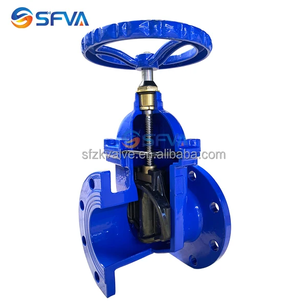 DIN3352 DIN F4 DN100 упругое сиденье из ковкого чугуна