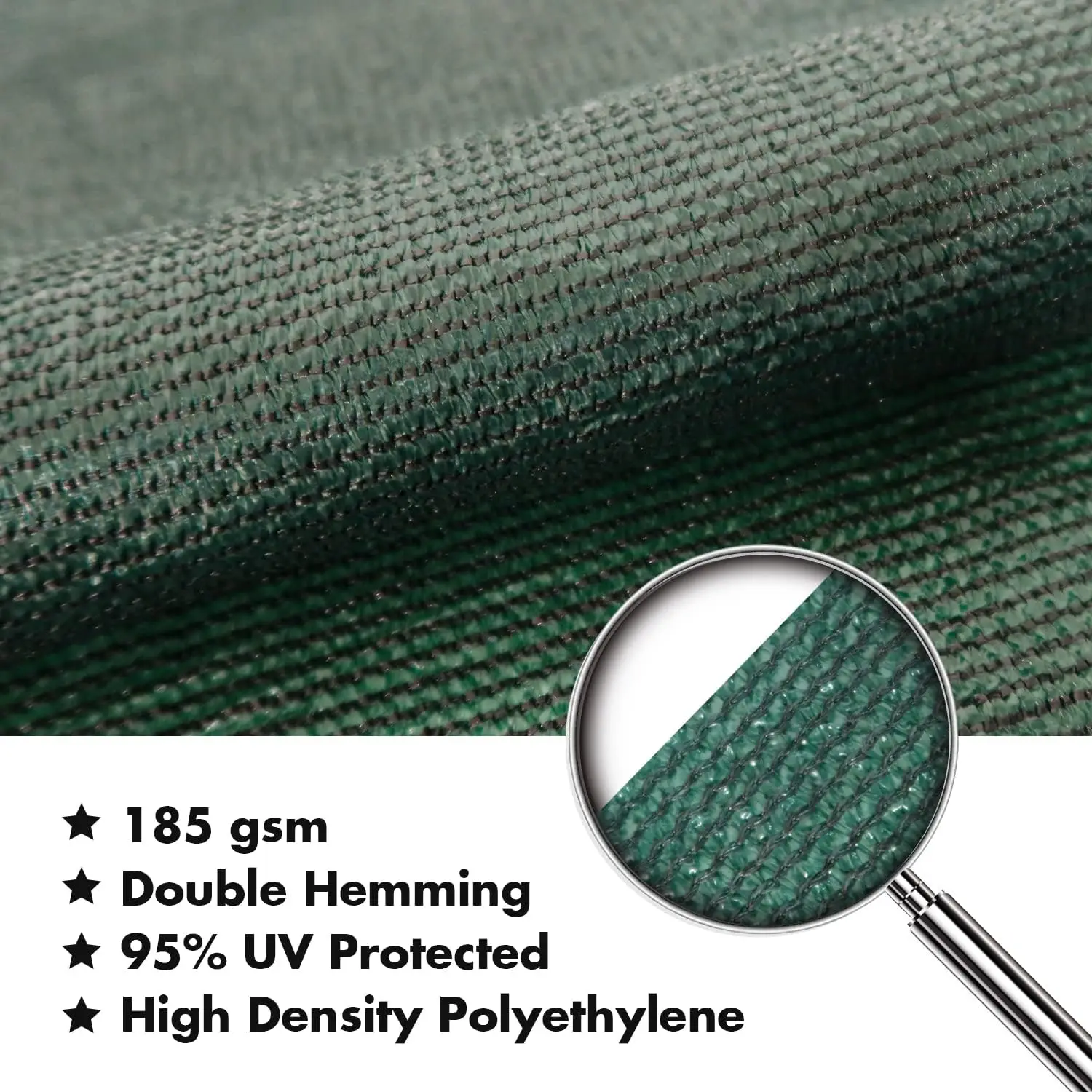 2024 Hot Sale Outdoor Patio, Terrace, Rectangle Shape with UV Protection HDPE Waterproof Garden Shade Sail Net