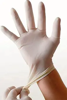 Work gloves latex safety gloves latex latex powdered gloves