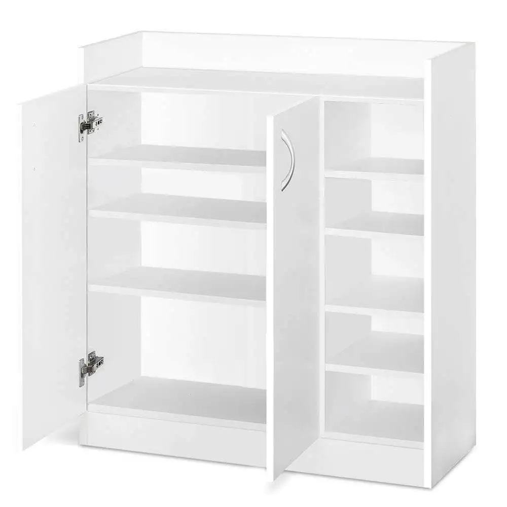 Новый дизайн, деревянные регулируемые полки из МДФ, шкаф для обуви