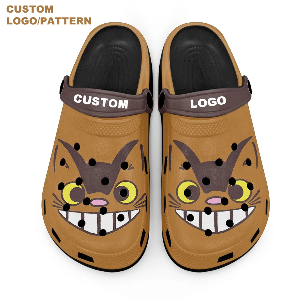 Wholesale Factory Price Breathable Printed Eva Anti-slip Unisex Clogs Shoes Custom Design Logo Shoes Classic Nursing Clogs