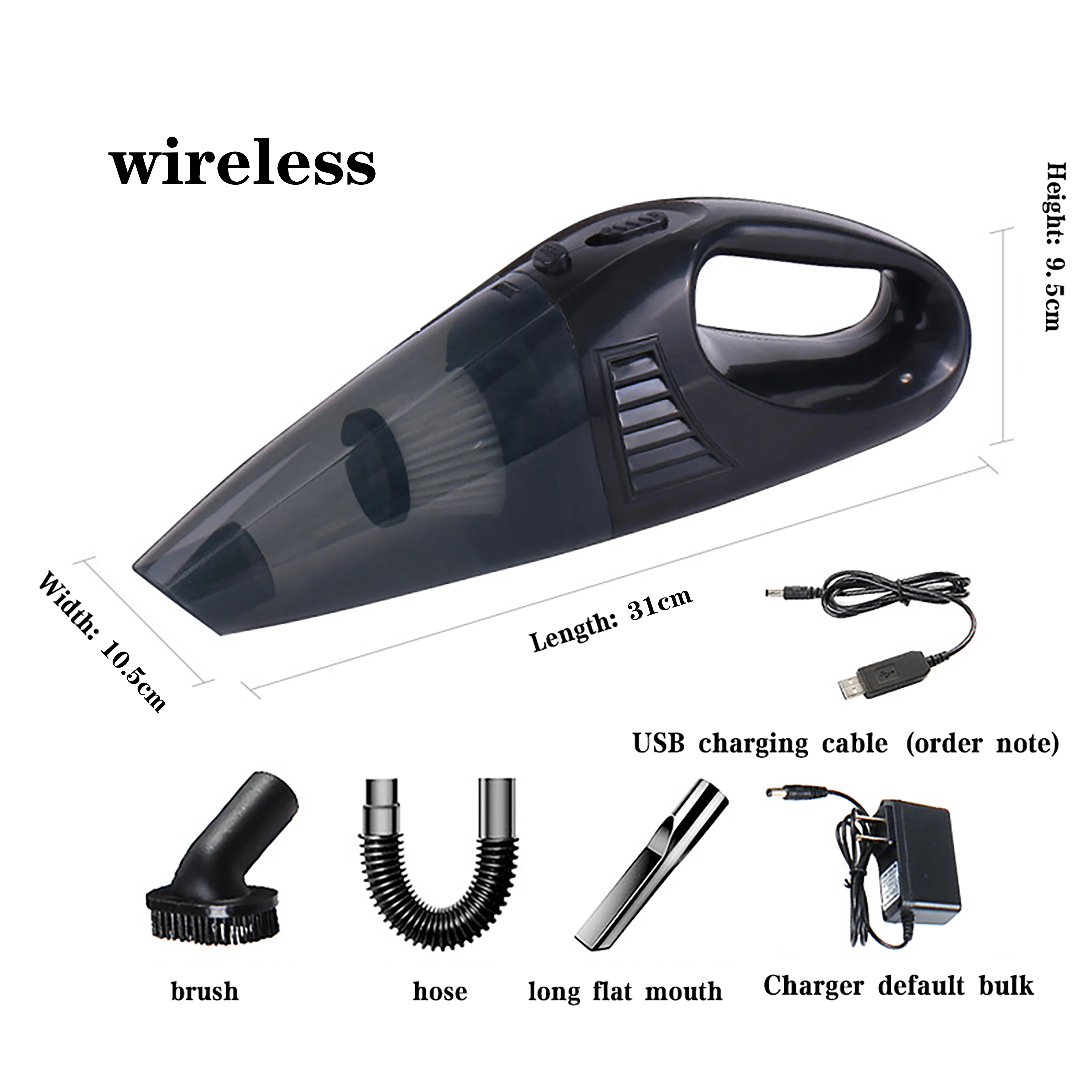 Good price for Cordless Powerful Suction Sweeper handheld Car Vacuum Cleaner