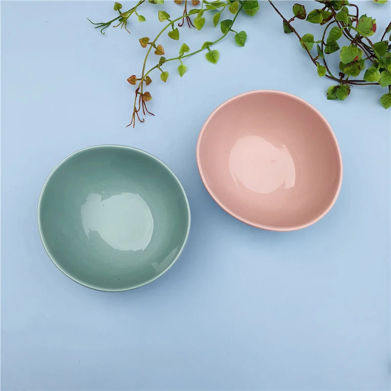 daily use japanese 4.5 inch serving bowl stackable soup rice bowls ceramic bowl
