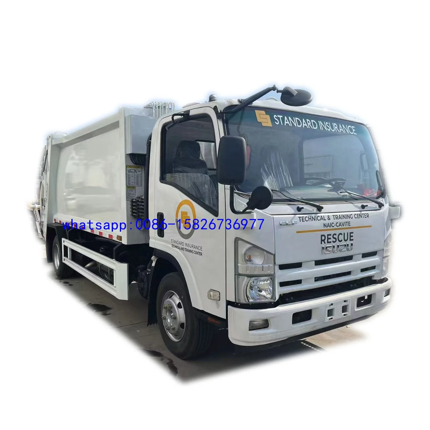 Японская мусоровоз с уплотнением объемом 5 куб. М 6 Япония ISUZU грузовик для уборки