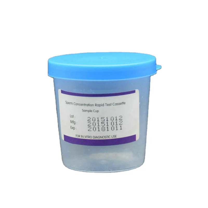 CE ISO GEMC manufacture  factory  supply Sperm count test colloidal gold rapid test sperm density home rapid test