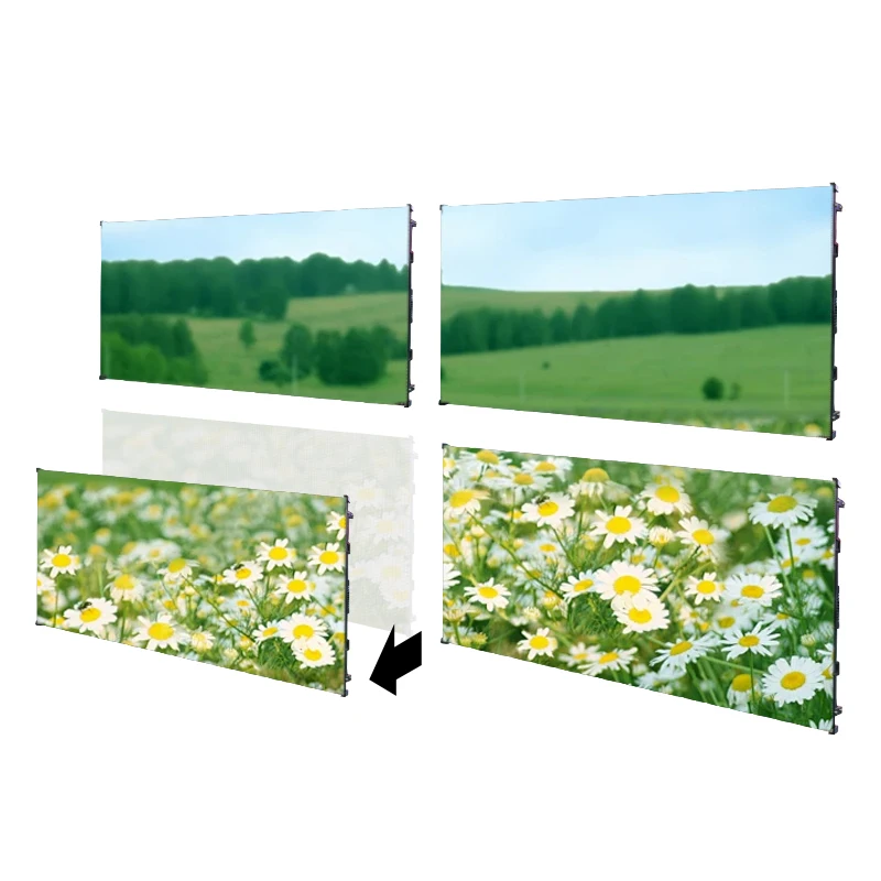 HD portable led display commercial advertising video wall portable stage P4.81 outdoor led display