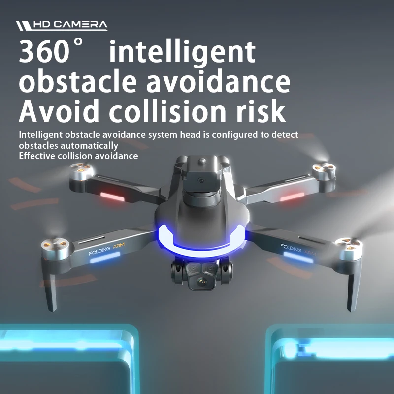 Popular WiFi Remote Control Brushless HD Camera Drone One-Touch Takeoff and Landing Feature Toy for Kids & Adults