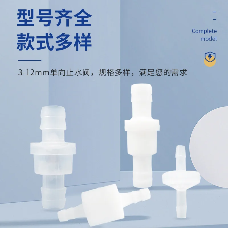 Plastic Mini 3mm To 12mm Valves Ozone Resistance Diaphragm Check one Way   Check Valve