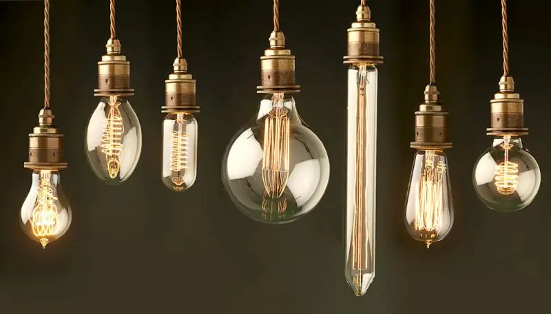 Antique decorative lamp incandescent bulb 120V 220V 40w E26 E27 Edison Bulb ST64