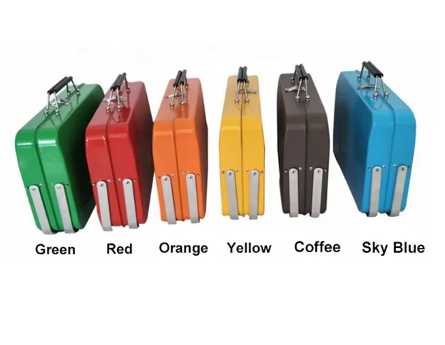 Hot Selling Suitcase Style Barbecue Grill Outdoor Camping Stove Portable Folding Charcoal BBQ Grill