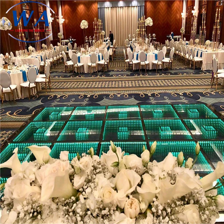 Украшение для ночного клуба, сценический 3D светящийся танцпол для диджея