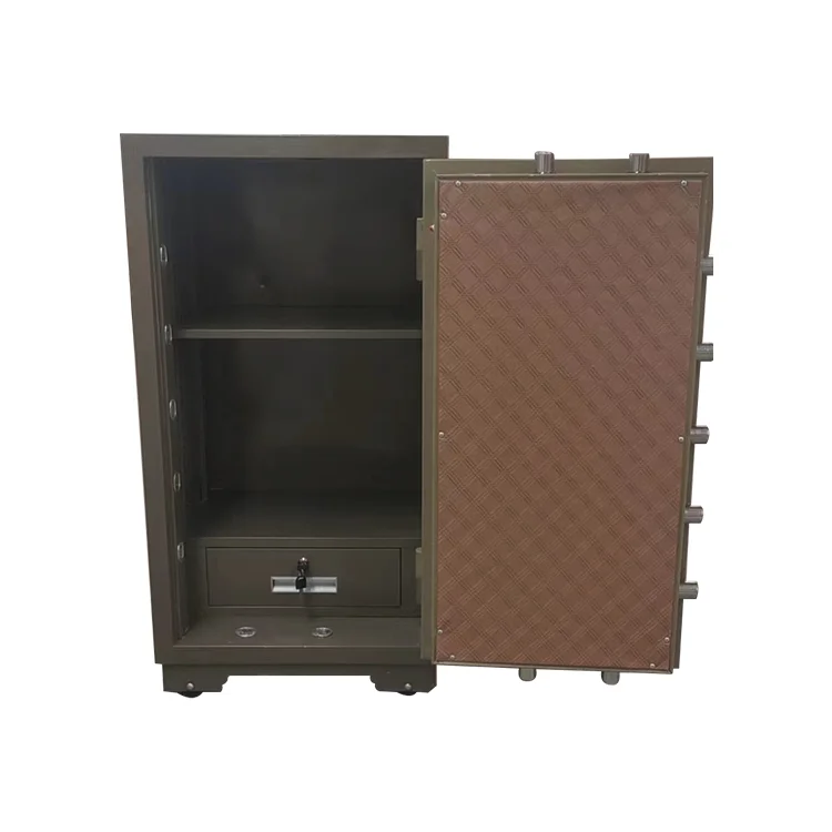 Large Metal Steel Gun Cabinet Storage Box Fireproof Gun Safe Box