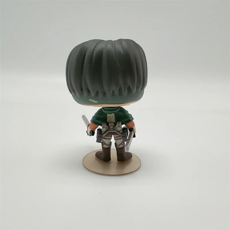  New Style Japanese Anime Attack on Titan Funko POP Q Version Levi Action