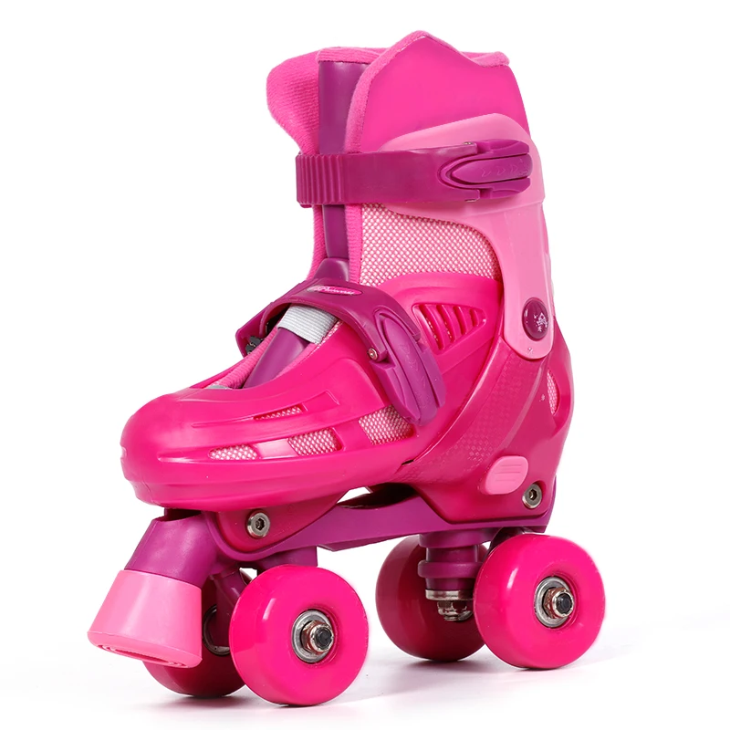 Double Row Pu Wheels Old Fashioned Rollerskates Roller Mens Skates Quad Hockey Skate