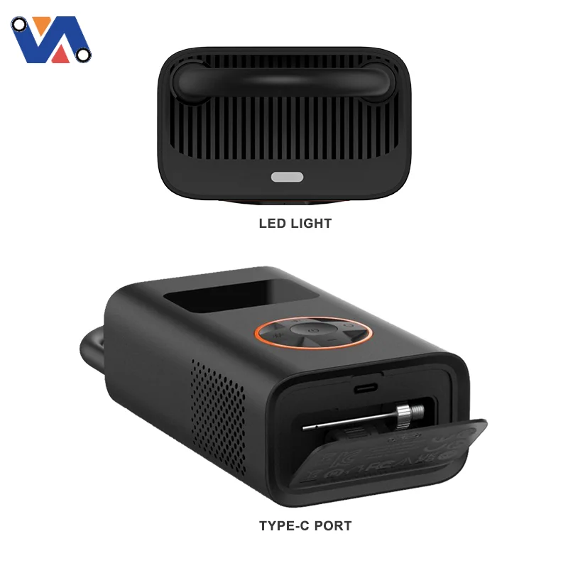 EU Warehouse Qicycle Electric Air Pump 5000mAh 150 psi Portable  Inflating for Car Motorcycle Bicycle with Type-C Charging Port