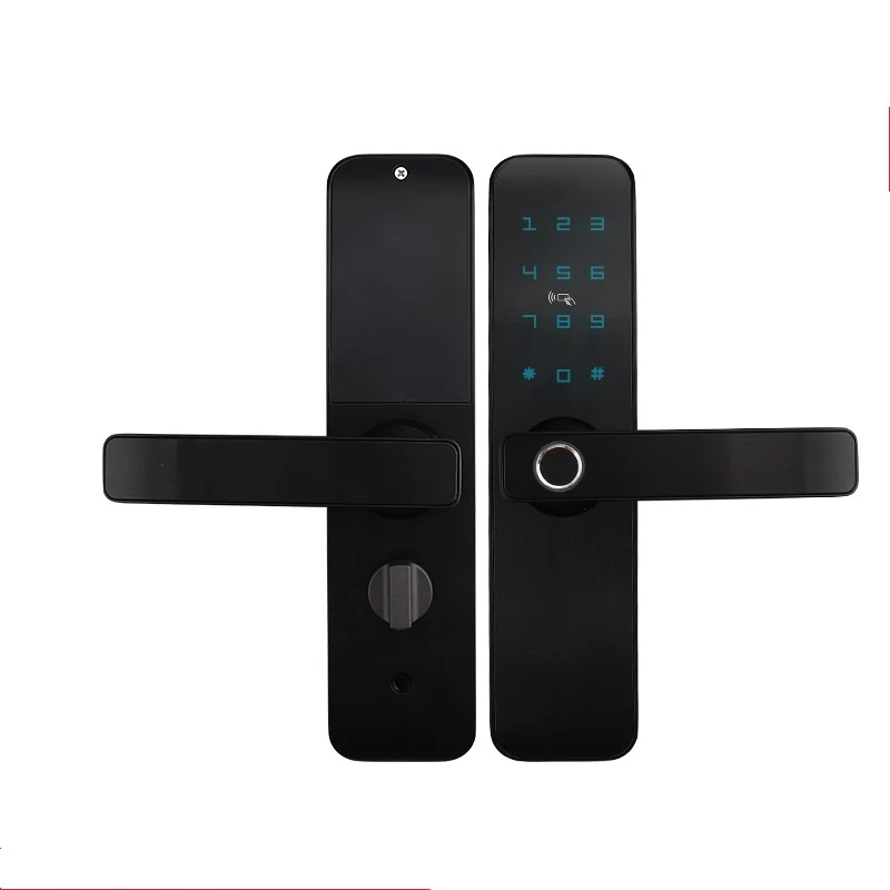 WiFi Tuya App Digital Door Lock Password Lock Multi-functional Intelligent Smart Digital Fingerprint Lock