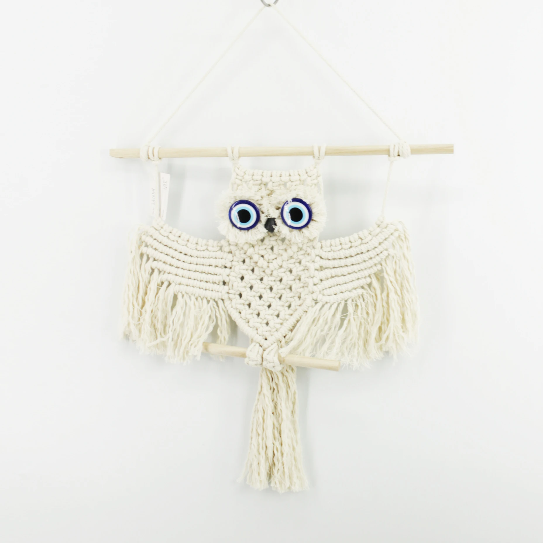 Wholesale Eco-friendly Bedroom Decorations Macrame Hand-Woven Wall Decor Handmade Tapestry