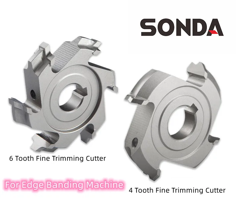 Fine Trimming Cutter Edge Banding Machine Cutter Alloy or Diamond Woodworking Machinery Tool Accessories