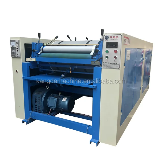 4 вида цветов офсетная печатная машина flexo non сплетенный пакет из крафт-бумаги принтера рисовой нейлоновые сумки сумка делая машину цена