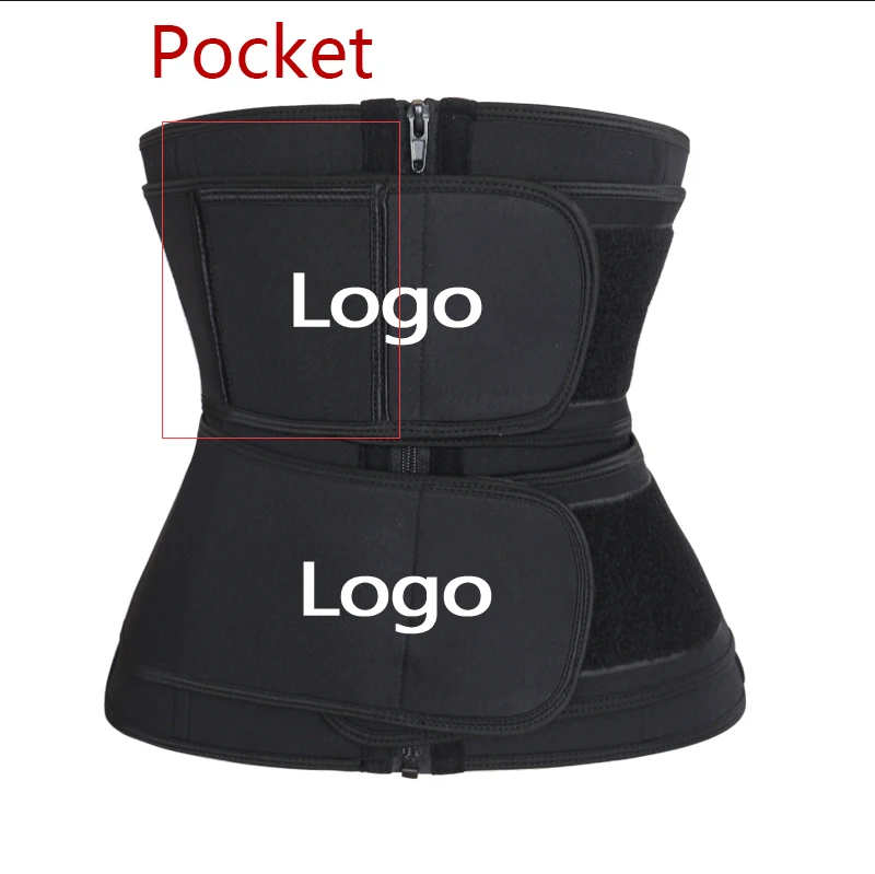 ATBUTY Neoprene Waist Trainer with Double Adjusted Straps Double Belt